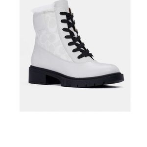 Coach combat boots